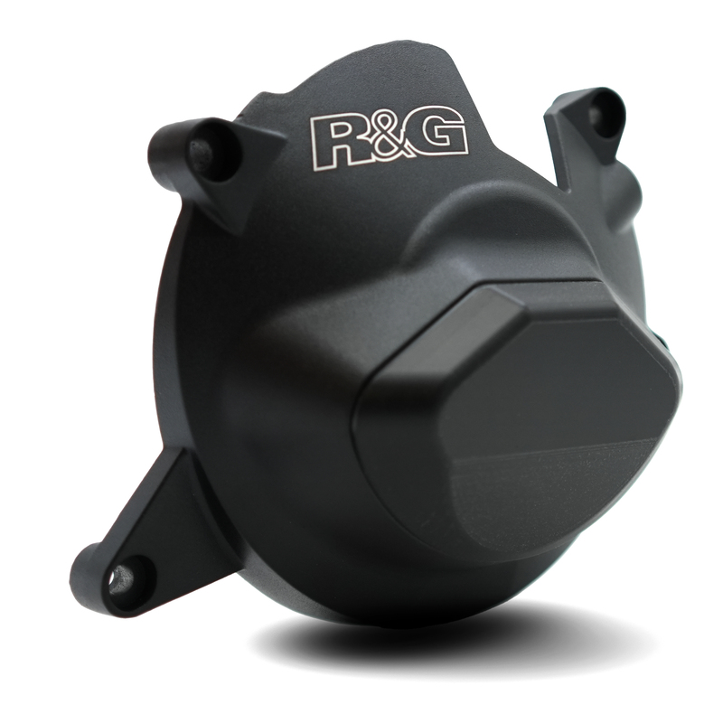 Kit de couvre-carter moteur (alternateur/allumage)  R&G RACING PRO noir 