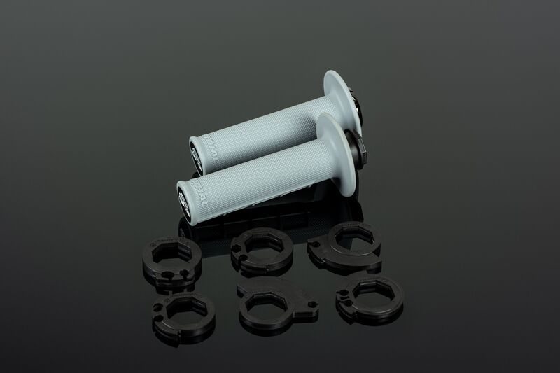 Revêtements RENTHAL MX R-Works Lock-On Aramid Tapered - semi-gaufré