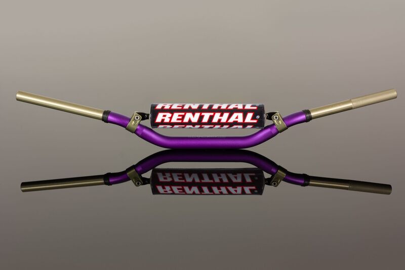 Guidon RENTHAL Twinwall 996 Villopoto/Stewart Handlebar 