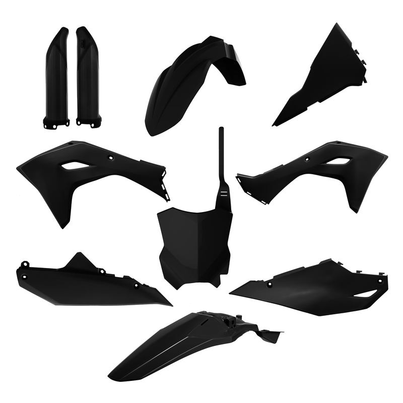Kit plastiques POLISPORT avec protections de fourche 