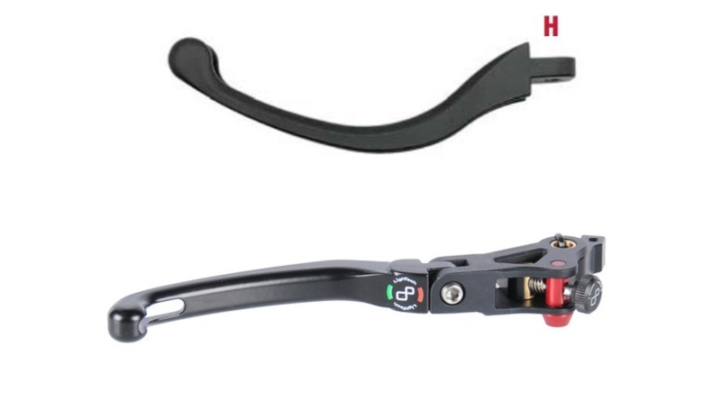 Levier de frein repliable LIGHTECH - Type H 