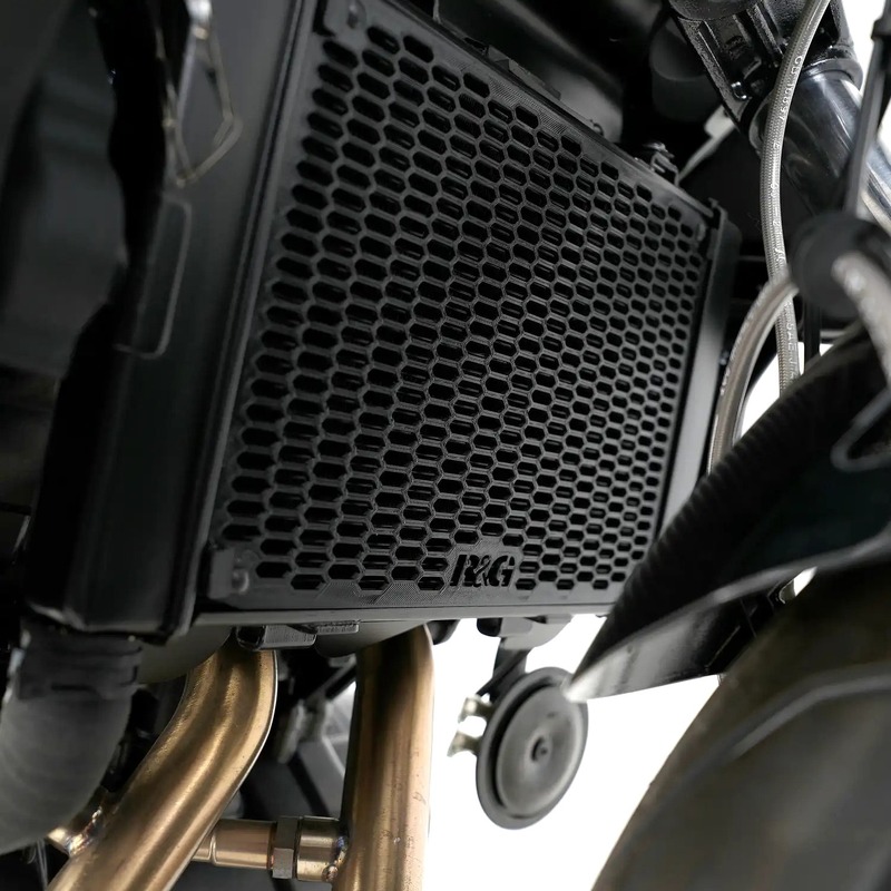 Protection de radiateur R&G RACING Pro - noir 
