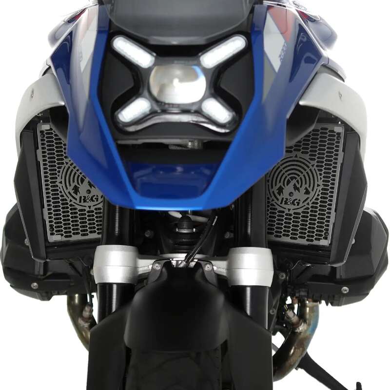 Protection de radiateur R&G RACING Pro aluminium - titane 