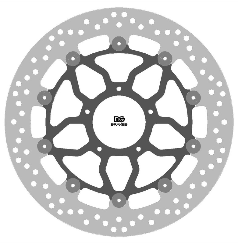 Disque de frein NG BRAKES rond flottant 