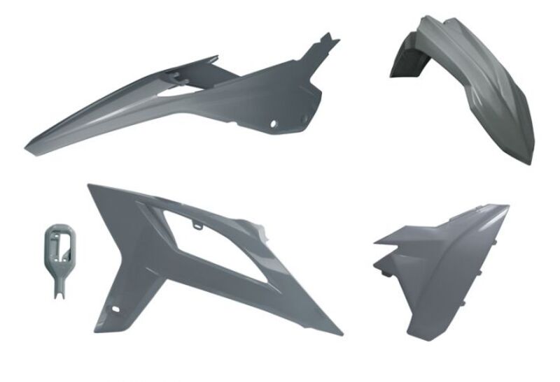 Kit plastique RACETECH - couleur origine 4 pièces 