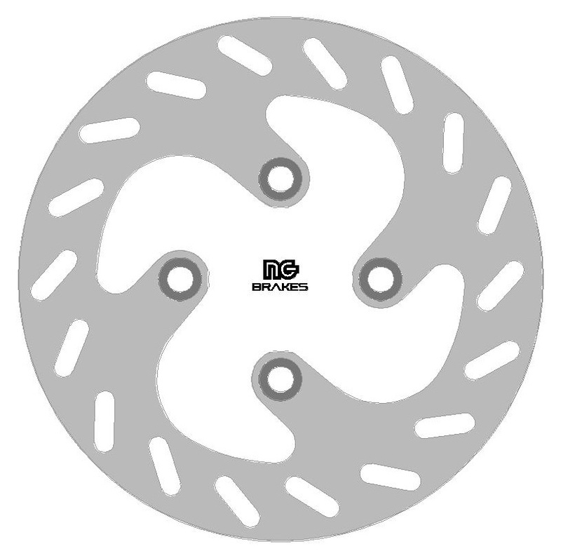 Disque de frein NG BRAKES rond fixe - avant 