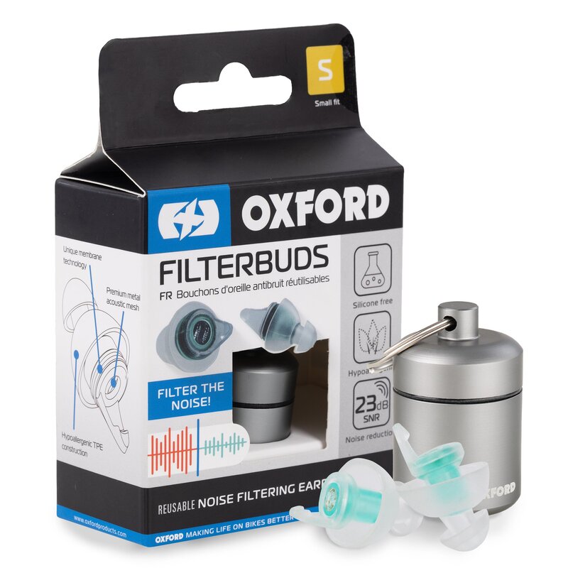 Bouchons d'oreille anti-bruit réutilisables OXFORD petite taille 
