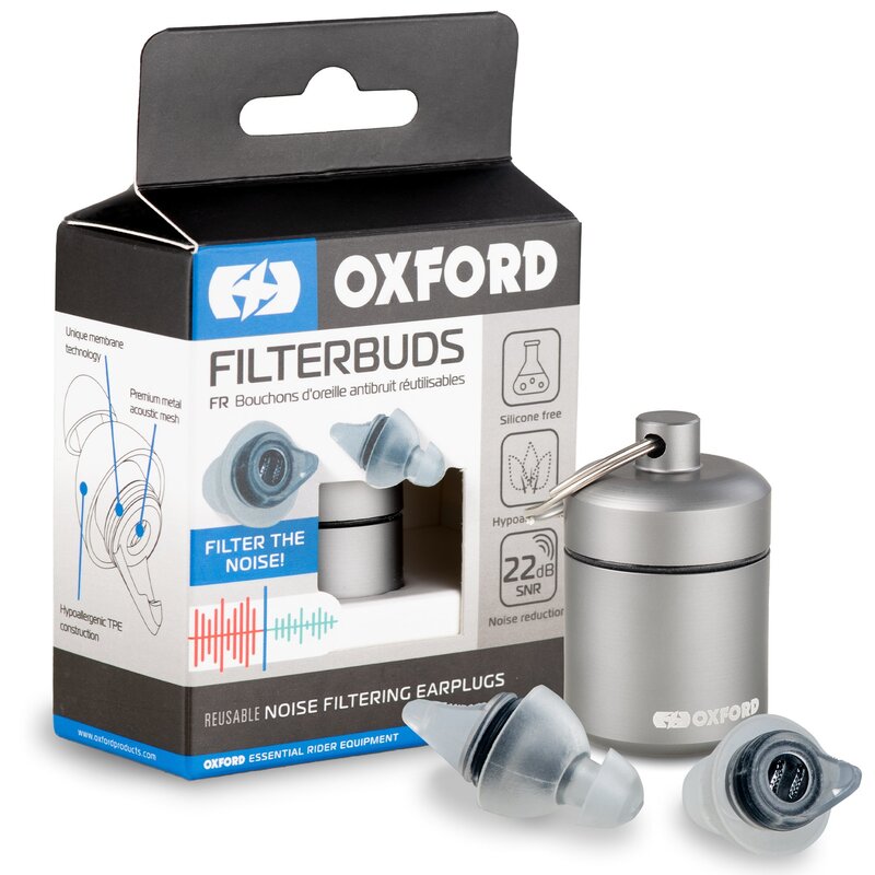 Bouchons d'oreille anti-bruit réutilisables OXFORD taille standard 