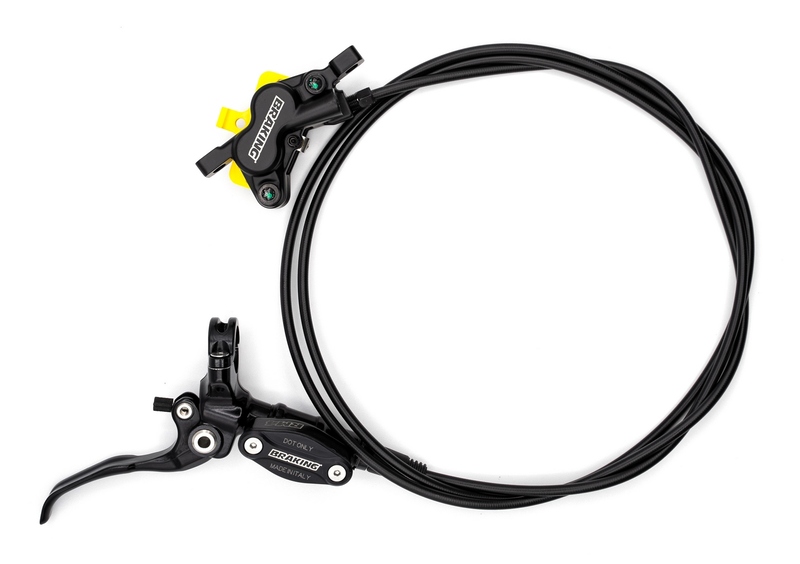 Kit maître-cylindre rotatif RM4 BRAKING - tuyau Kevlar noir Ø5 mm 