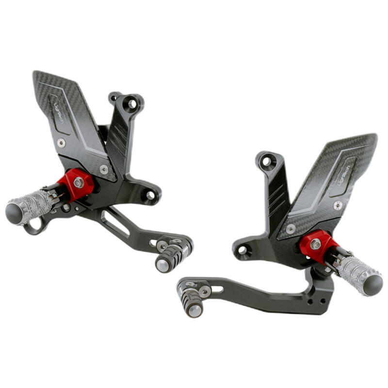 Commandes reculées réglables LIGHTECH Racing - sélection standard 