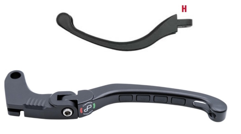 Levier d'embrayage repliable LIGHTECH - Type H 