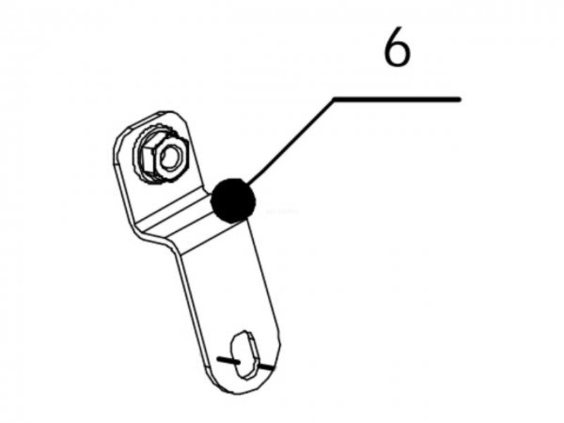 Pièce détachée MIVV - Support 50.SS.1018.0 