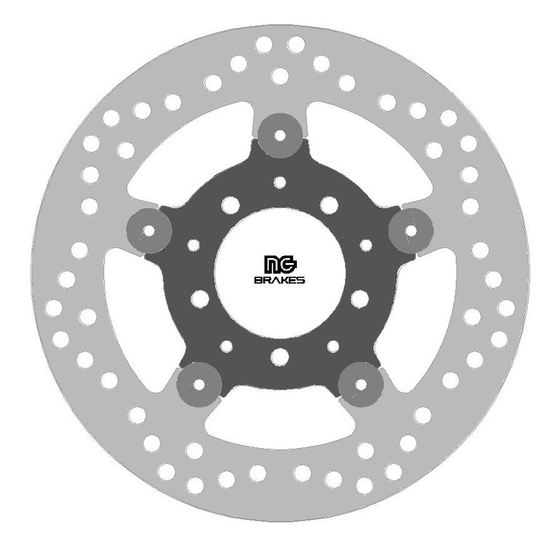 Disque de frein NG BRAKES rond fixe 