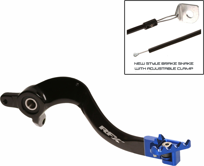 Pédale de frein arrière RFX Pro FT - bleu 