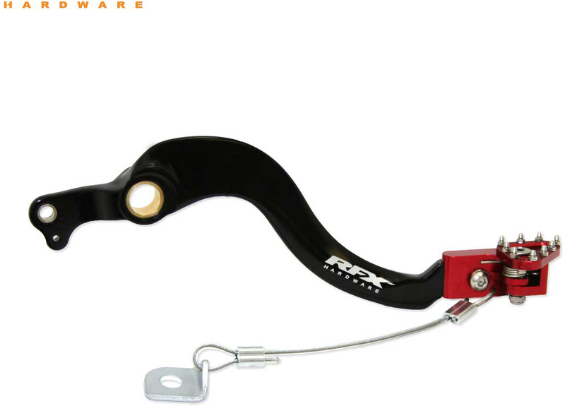 Pédale de frein RFX Pro Flexi-Tip - noir/rouge