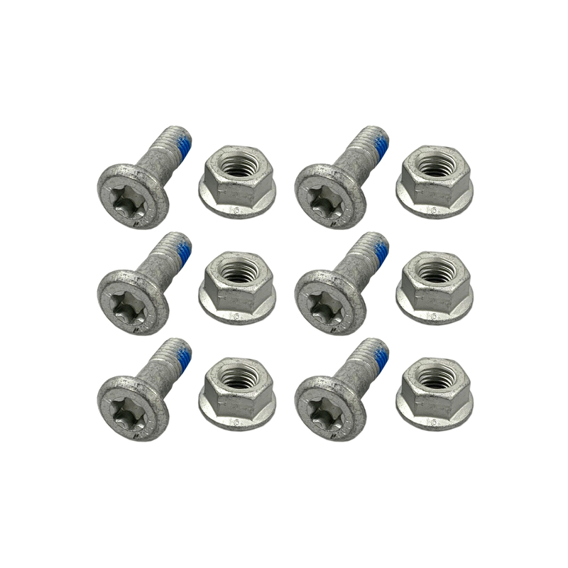 Kit visserie de couronne RFX Race M8 x 25mm - 6 pièces 