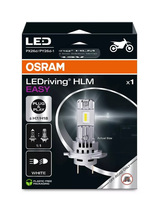 Ampoule OSRAM LEDriving HL Easy H7/H18 