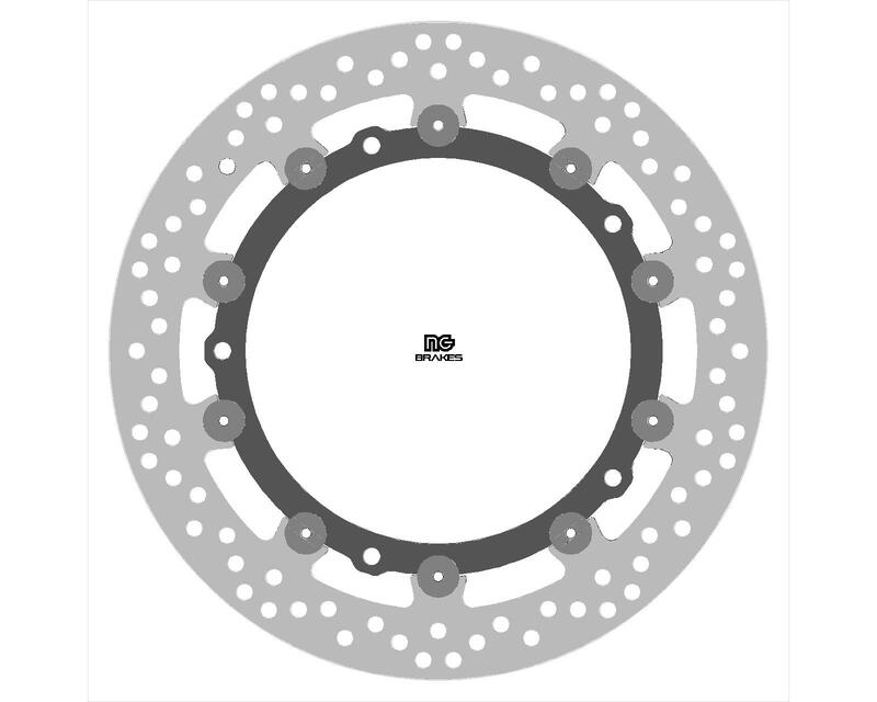 Disque de frein NG BRAKE rond flottant 