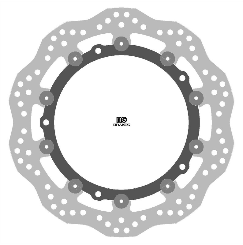 Disque de frein NG BRAKE pétale flottant 