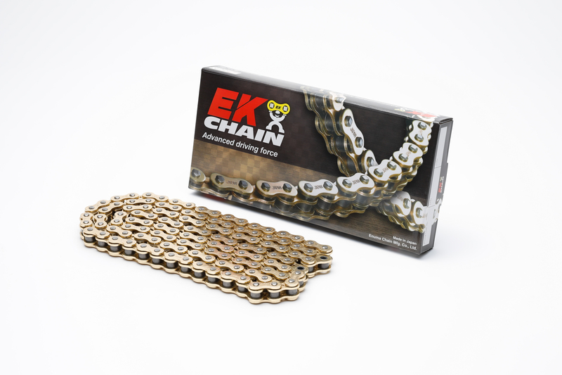 Chaine de transmission EK CHAIN 520 M3 - attache rapide type clip 