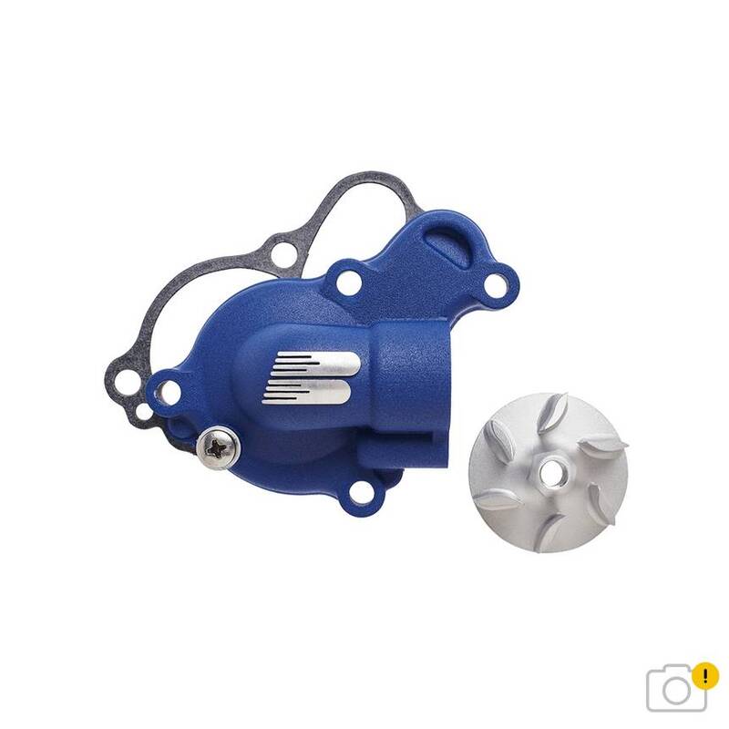 Couvercle de pompe à eau + turbine BOYESEN SuperCooler - bleu 