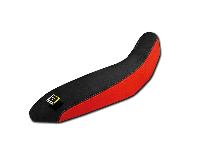 Housse de selle BLACKBIRD Rally Ride - rouge - 2 pièces 