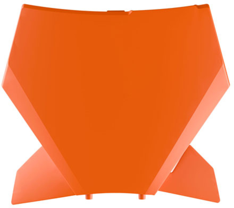 Plaque numéro frontale RACETECH 