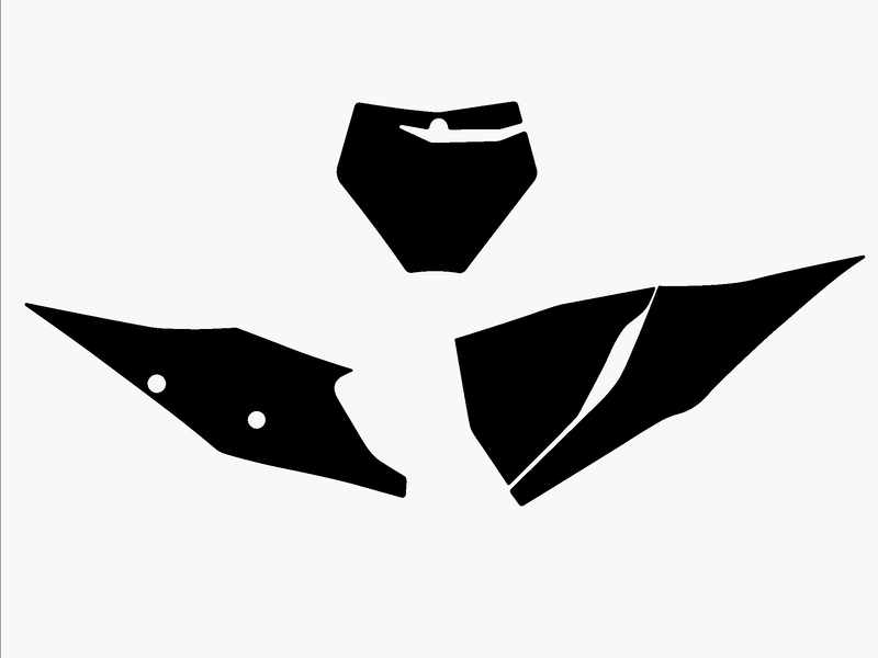 Fonds de plaque BLACKBIRD 