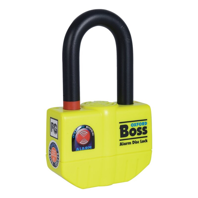 Chaîne antivol OXFORD Boss Alarm 12mm x 1.2m 