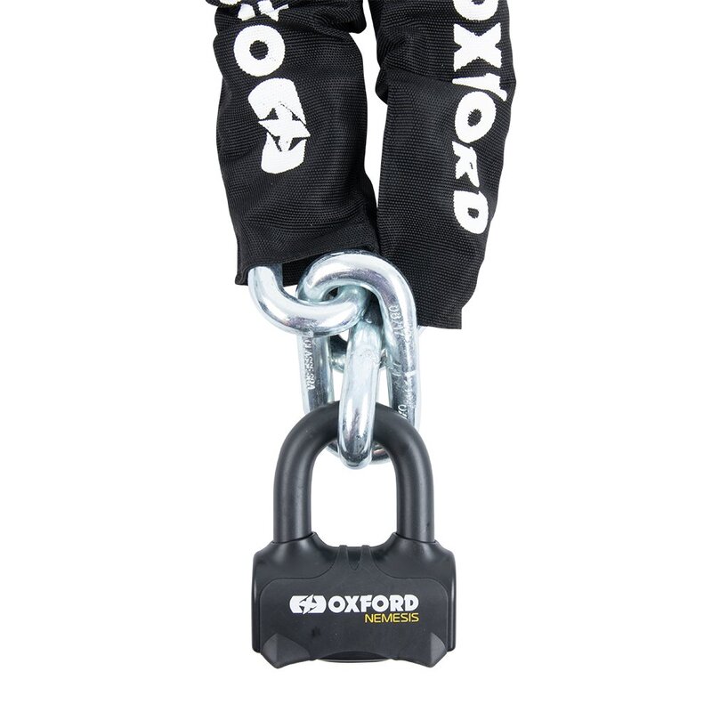 Chaîne antivol avec cadenas OXFORD Chain Lock 16mm 