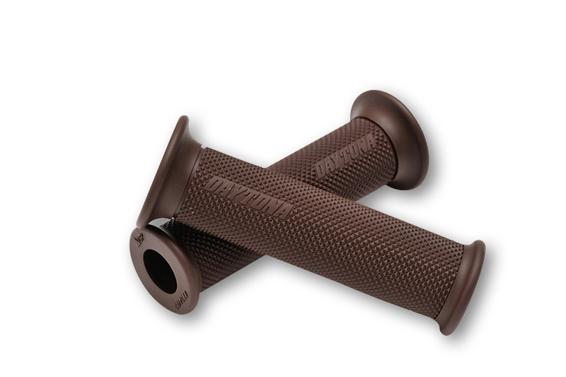 DAYTONA Grips GGD-BASE, Brown, 7/8, Open End 