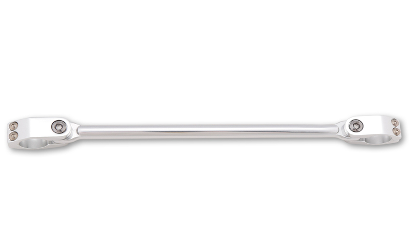 HIGHSIDER pro Cross-Bar Handlebar Brace Silver Two-piece Clamps 