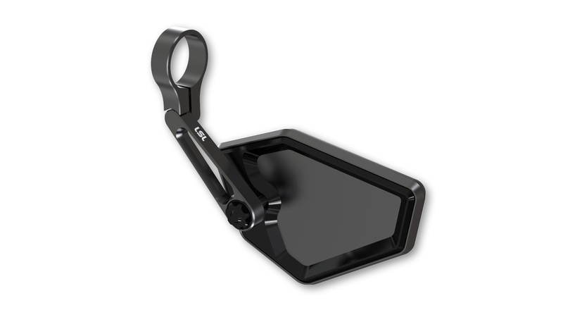 LSL NOVA-RACE handlebar end mirror, short 