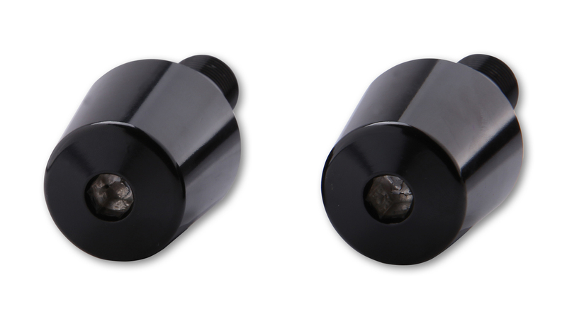 HIGHSIDER smart Handlebar Ends Black Oem-Style, For Various Yamaha (Pair) 