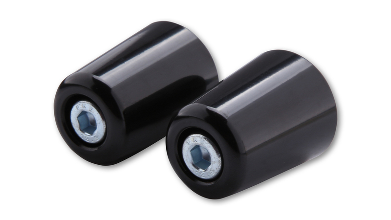 HIGHSIDER smart Handlebar Ends Black For Various Kawasaki Original Handlebars (Pair) 