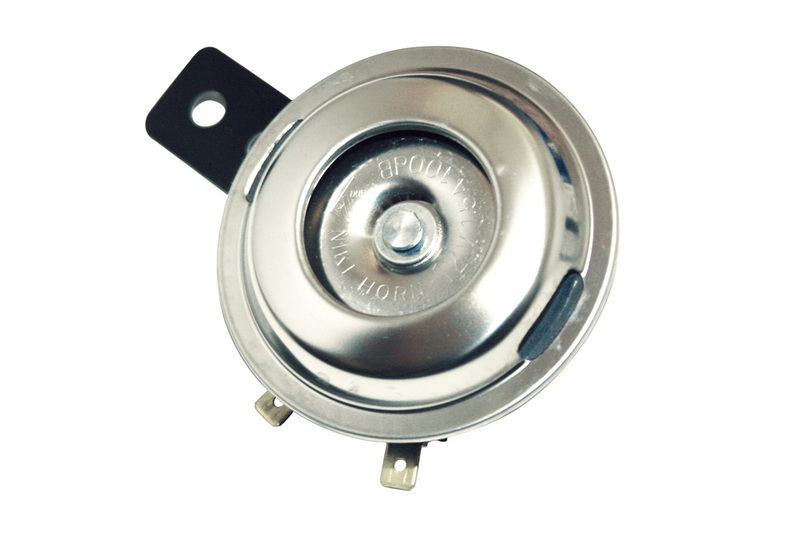 HIGHSIDER smart Horn Stainless Steel, 12V, 72 mm Diameter, E-mark 