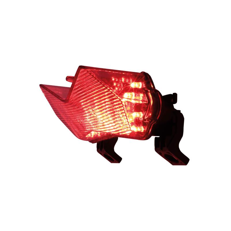 Feu arrière LED style Kawasaki HIGHSIDER smart homologué - verre fumé - l'unité 