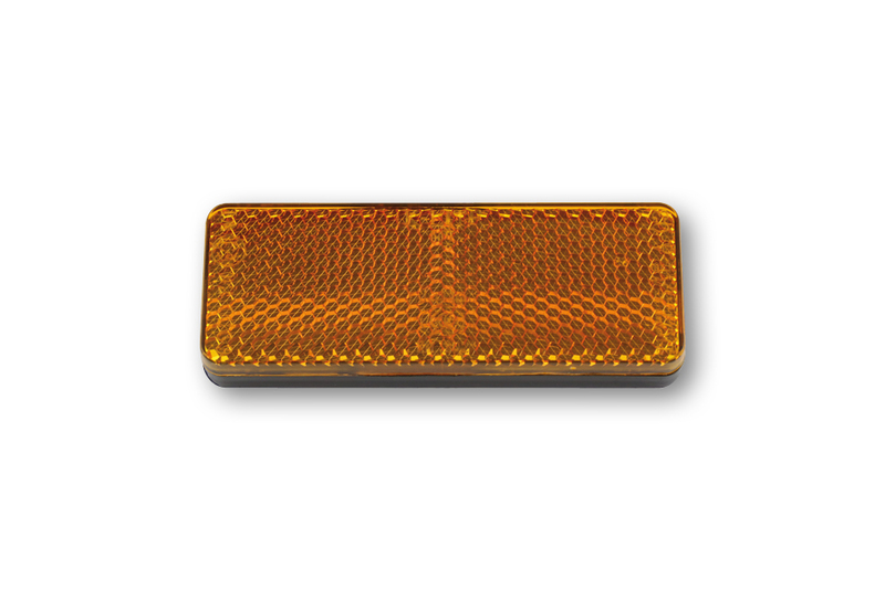 Catadioptre de fourche HIGHSIDER smart - jaune