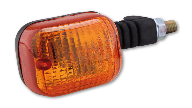 Clignotant HIGHSIDER smart Duc Style homologué - verre orange - l'unité 