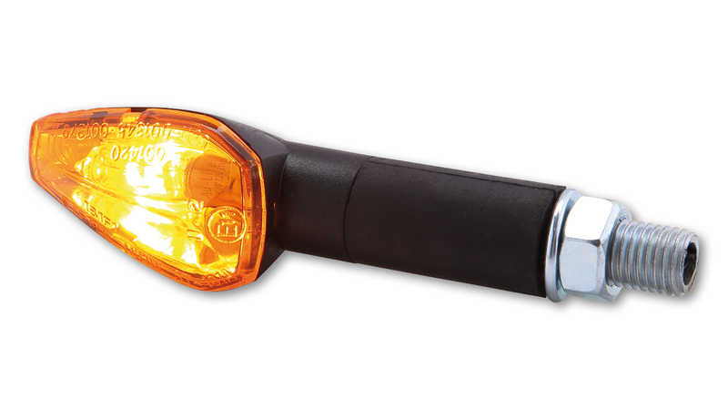 Clignotant  HIGHSIDER smart Peak homologué - verre orange - la paire 