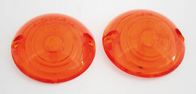 Verres de rechange clignotants HIGHSIDER smart Ochsenaugen - jaune