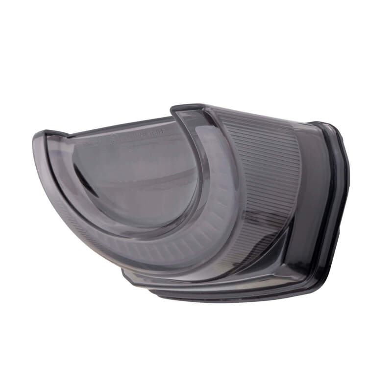 Feu arrière LED style Honda HIGHSIDER smart homologué - verre fumé - l'unité 