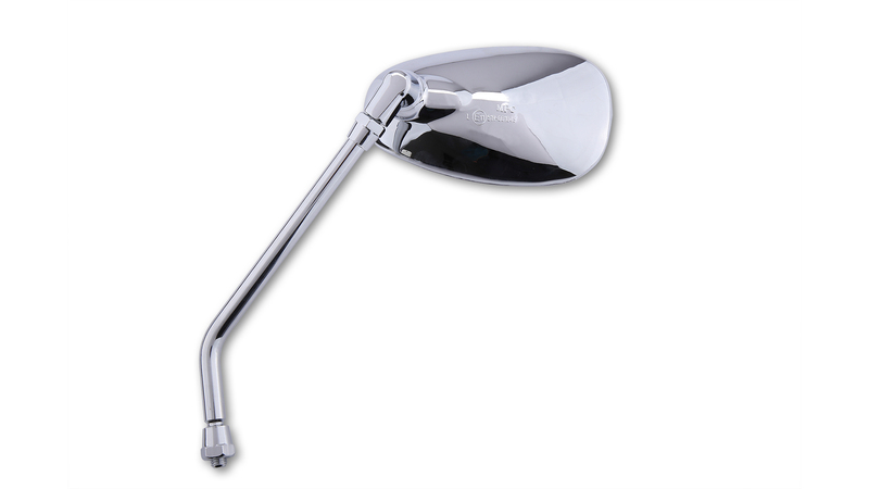 Rétroviseur de guidon HIGHSIDER smart Naked Bike  - chrome 
