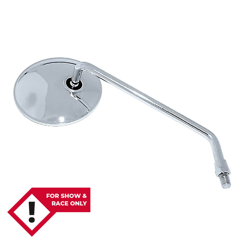 Rétroviseur de guidon HIGHSIDER smart long rond - chrome
