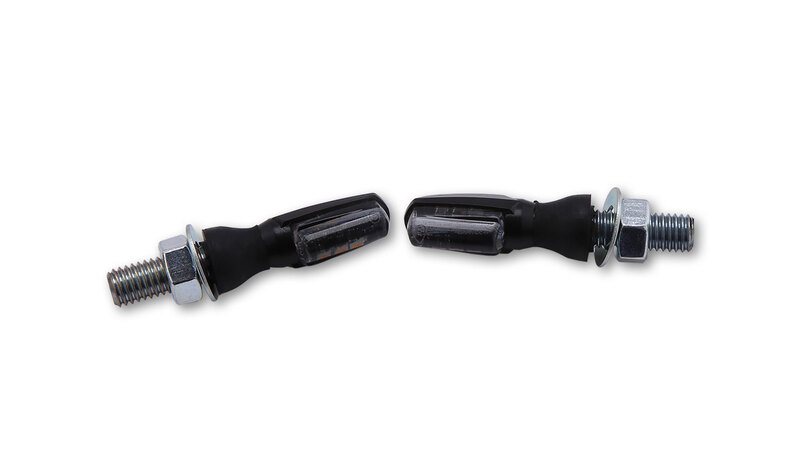Clignotant/feu de position LED HIGHSIDER smart Spark 2en1 homologué - verre fumé - la paire 