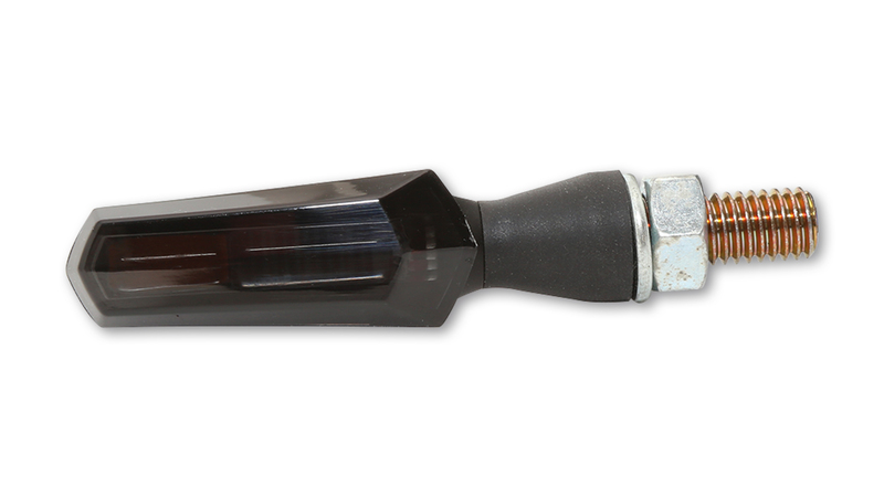 Clignotant LED HIGHSIDER smart Scuro homologué - verre fumé - la paire 