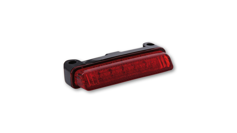 Feu arrière LED HIGHSIDER smart Mini homologué - verre rouge - l'unité 
