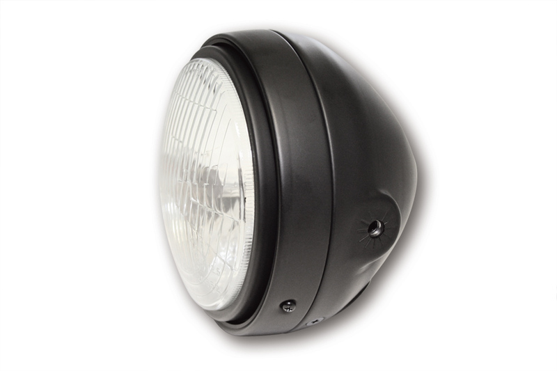 Feu avant HIGHSIDER smart - 5 3/4 pouces - homologué E - noir - à l'unité 