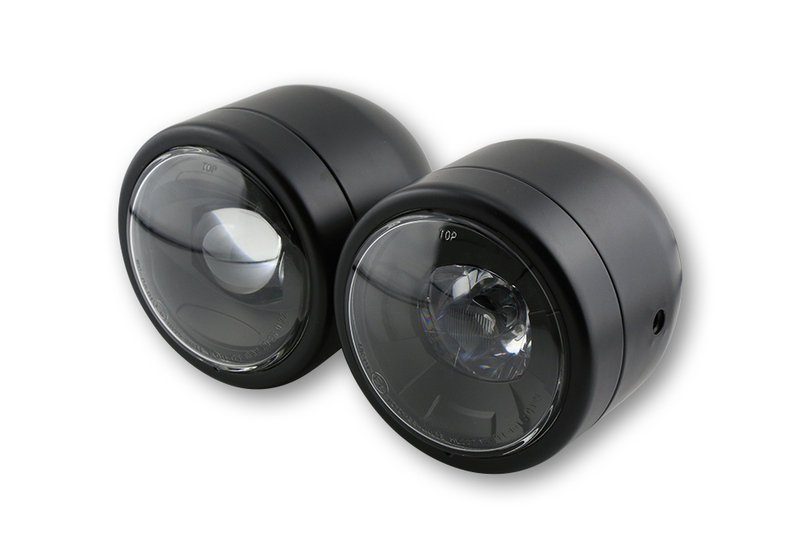 Feu avant LED HIGHSIDER smart Twin (3-1/2