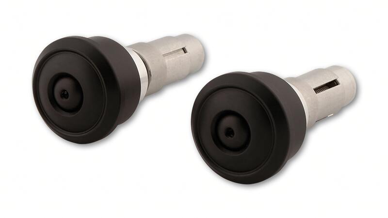 HIGHSIDER pro Retro Handlebar Ends Black 